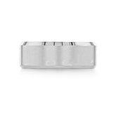 Beveled Classic Men's Wedding Band 1